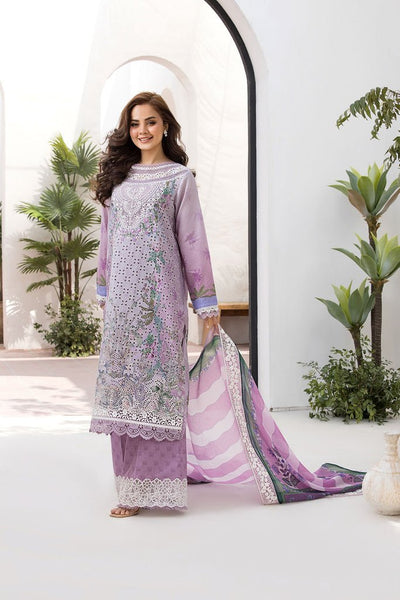 Sobia Nazir | Vital Lawn 25 | 12B-Brand:Sobia Nazir-Type:Ladies Clothes-Lilac-Lawn-House of Maryam- Buy in UK, USA