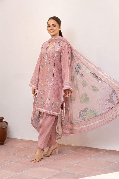 Sobia Nazir | Vital Lawn 25 | 2A-Brand:Sobia Nazir-Type:Ladies Clothes-Brownish Pink-Lawn-House of Maryam- Buy in UK, USA