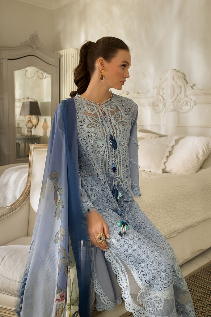 Sobia Nazir | Luxury Lawn 24 | DESIGN 5A by Designer Sobia Nazir - House of Maryam - Pakistani Designer Ethnic Wear in {{ shop.shopifyCountryName }}