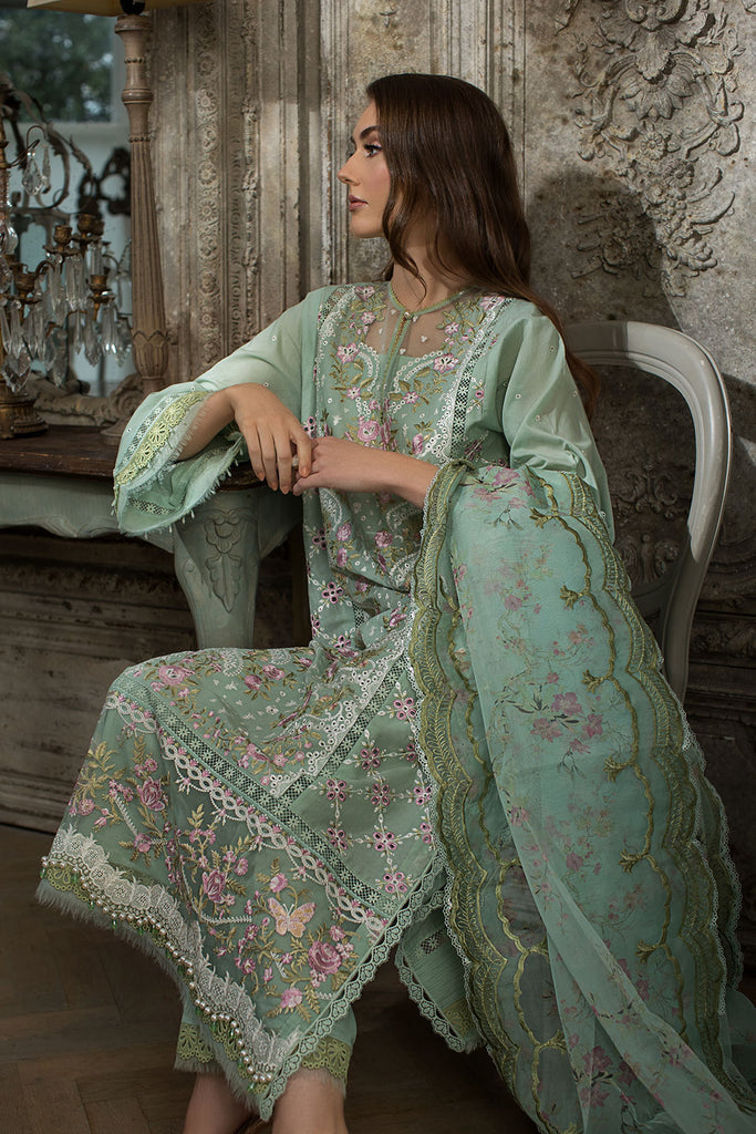 Sobia Nazir | Luxury Lawn 24 | DESIGN 1A by Designer Sobia Nazir - House of Maryam - Pakistani Designer Ethnic Wear in {{ shop.shopifyCountryName }}