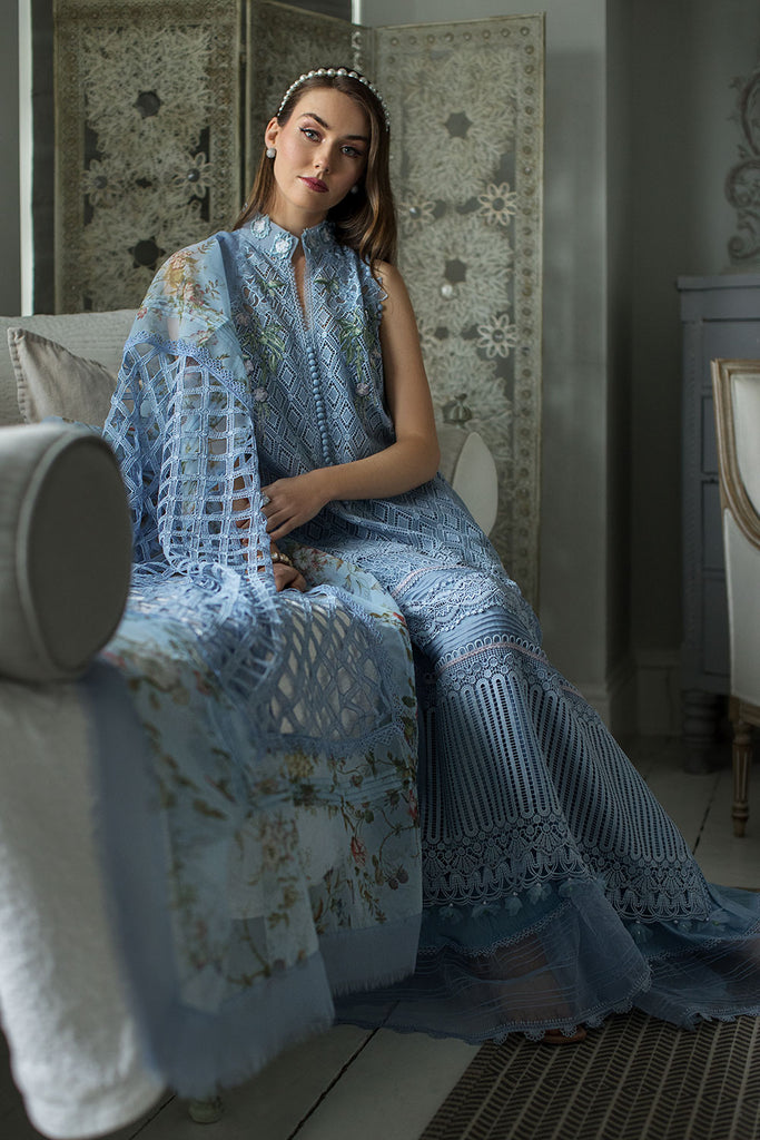 Sobia Nazir | Luxury Lawn 24 | DESIGN 6A by Designer Sobia Nazir - House of Maryam - Pakistani Designer Ethnic Wear in {{ shop.shopifyCountryName }}