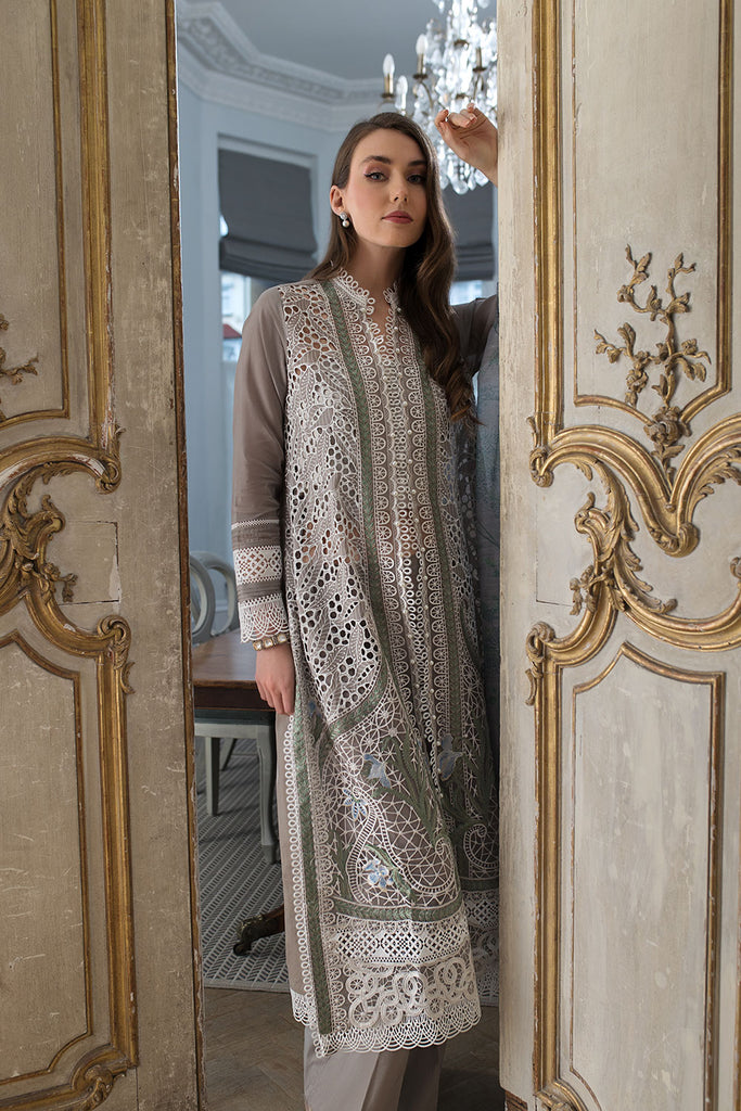 Sobia Nazir | Luxury Lawn 24 | DESIGN 11B by Designer Sobia Nazir - House of Maryam - Pakistani Designer Ethnic Wear in {{ shop.shopifyCountryName }}