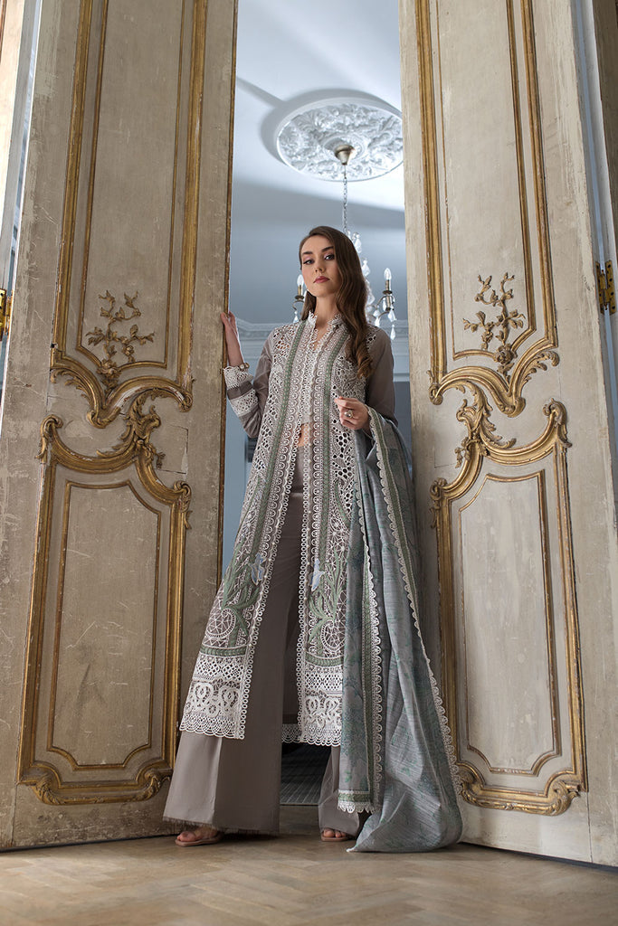 Sobia Nazir | Luxury Lawn 24 | DESIGN 11B by Designer Sobia Nazir - House of Maryam - Pakistani Designer Ethnic Wear in {{ shop.shopifyCountryName }}