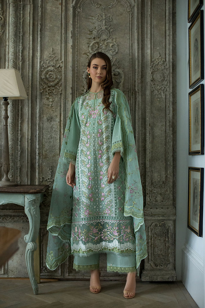 Sobia Nazir | Luxury Lawn 24 | DESIGN 1A by Designer Sobia Nazir - House of Maryam - Pakistani Designer Ethnic Wear in {{ shop.shopifyCountryName }}