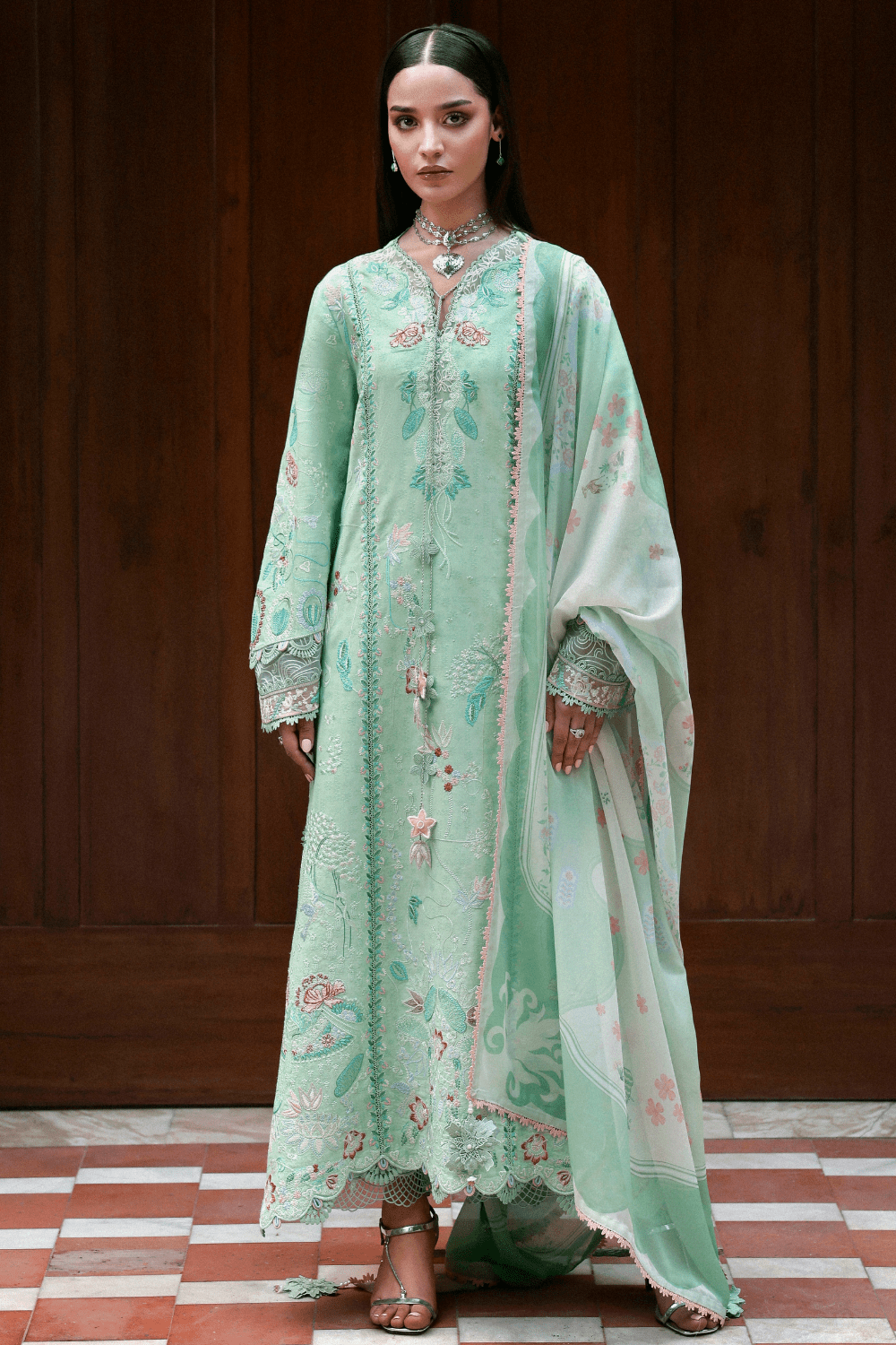 Soraya | Noa Summer Pret '26 | Emerald-Brand:Soraya-Type: - House of Maryam- Buy in UK, USA