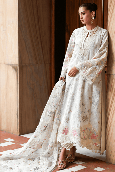 Soraya Zaria schiffli lawn suit with balloon pants, photo 2