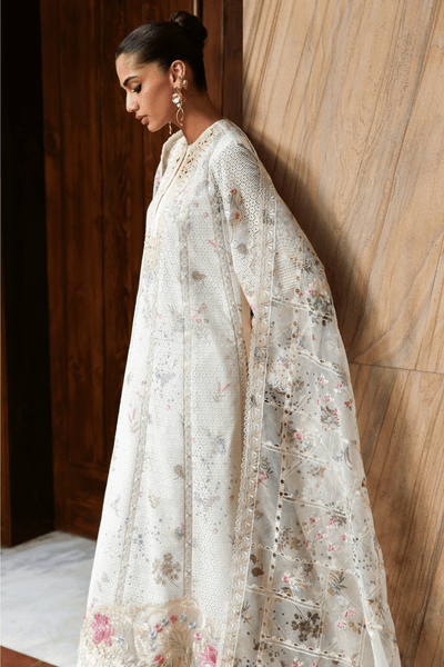 Soraya Zaria schiffli lawn suit with balloon pants, photo 6