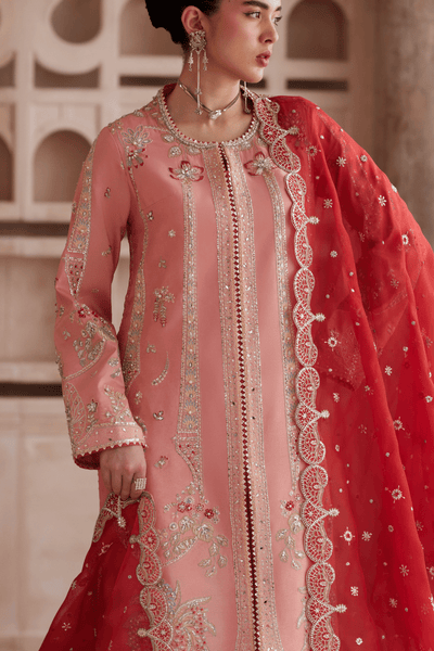 Soraya Mireya pink silk formal suit, photo 5