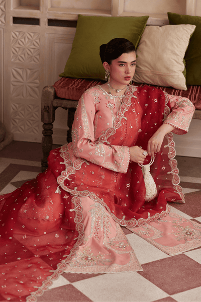 Soraya Mireya pink silk formal suit, photo 3