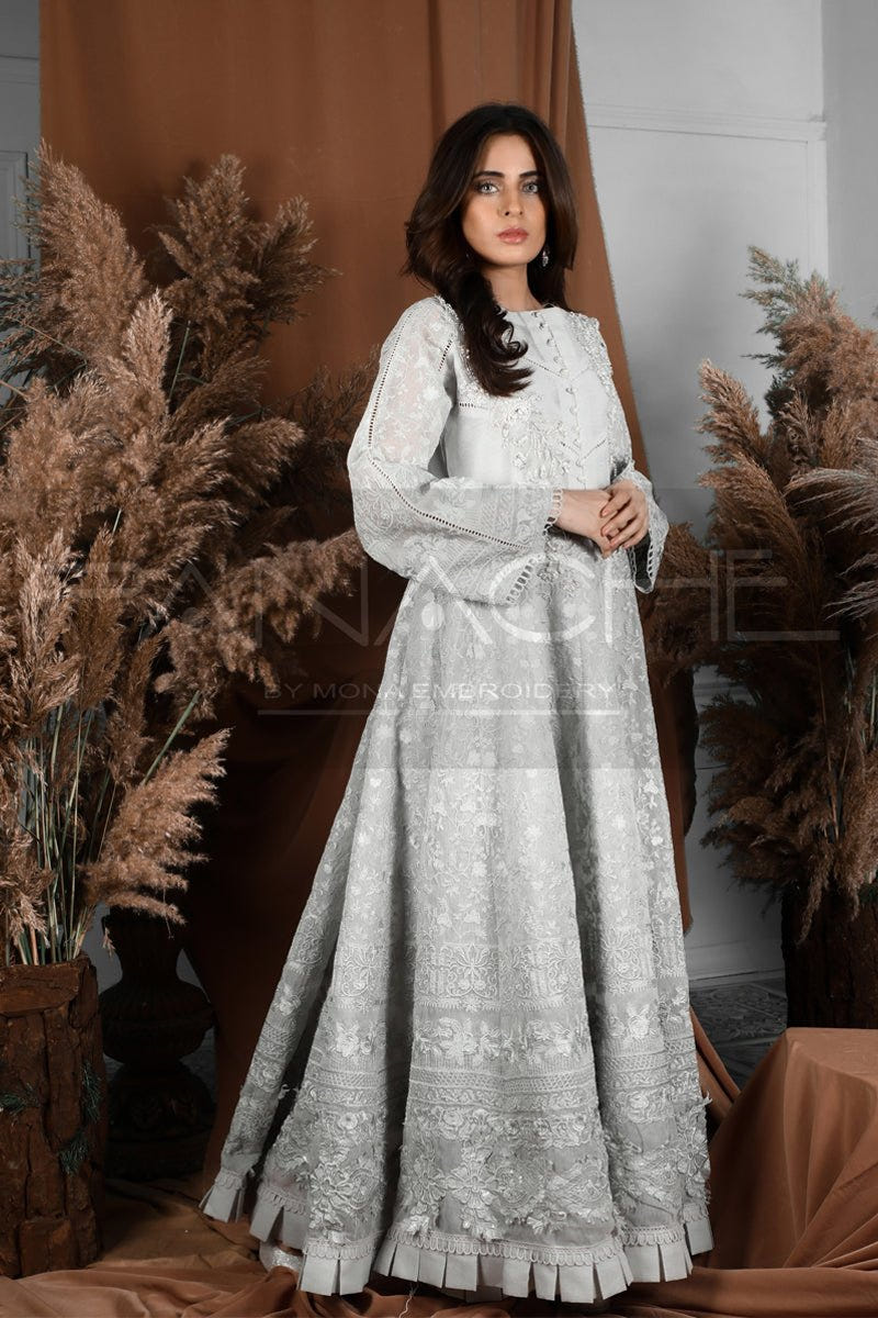 Panache | Pret | Spry Slate -  Panache By Mona  - Original Designer Dress - House of Maryam