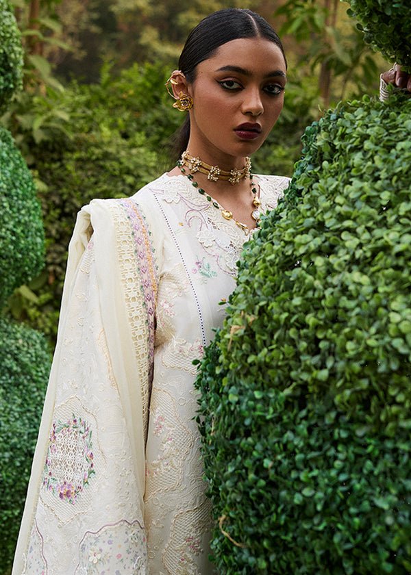 Suffuse | Eid Lawn 25 | JARA-Brand:Suffuse-Type:Ladies Clothes-Off White-Lawn-House of Maryam- Buy in UK, USA