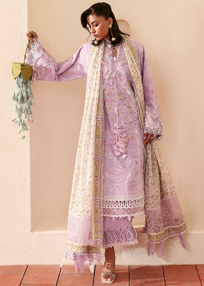 Suffuse | Eid Lawn 25 | YASMIN-Brand:Suffuse-Type:Ladies Clothes-Purple Gray-Lawn-House of Maryam- Buy in UK, USA