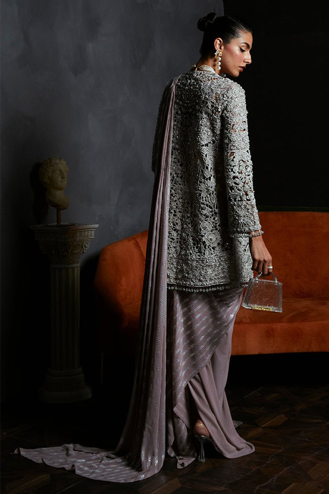 Suffuse | Luxury Pret 24 | CAMILLA-Brand:Suffuse-Type:Ladies Clothes-Soft Lilac-Grip-House of Maryam- Buy in UK, USA