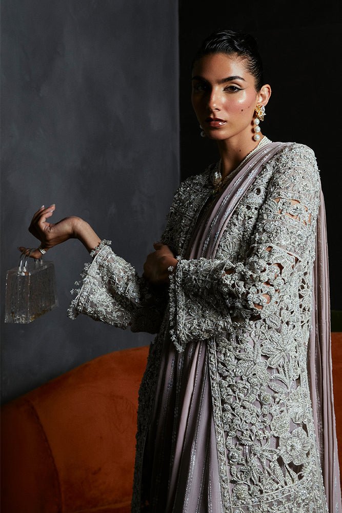 Suffuse | Luxury Pret 24 | CAMILLA-Brand:Suffuse-Type:Ladies Clothes-Soft Lilac-Grip-House of Maryam- Buy in UK, USA