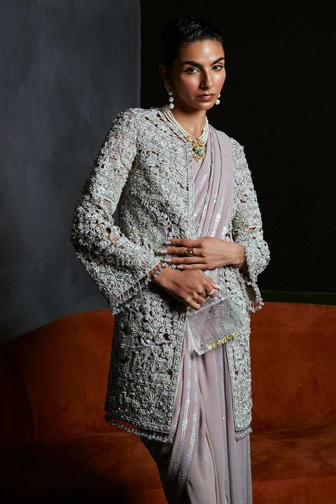 Suffuse | Luxury Pret 24 | CAMILLA-Brand:Suffuse-Type:Ladies Clothes-Soft Lilac-Grip-House of Maryam- Buy in UK, USA