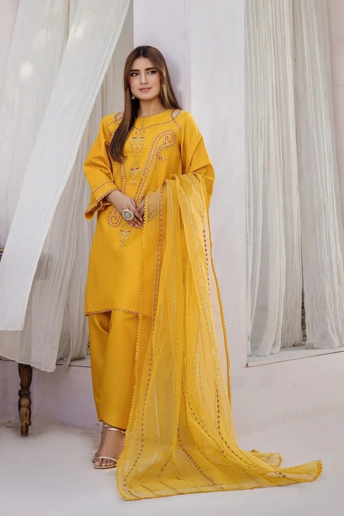 Rajwani | Sohani Casual Pret | SUNLIGHT -  Rajwani Ladies Clothes - Original Designer Dress - House of Maryam