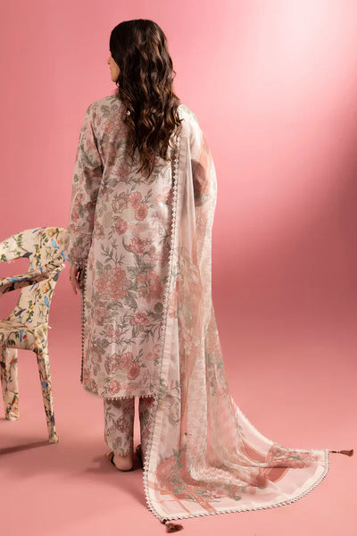 Alizeh | Sheen Lawn Prints 24 | Sunset Blush -  Alizeh Luxury - Original Designer Dress - House of Maryam