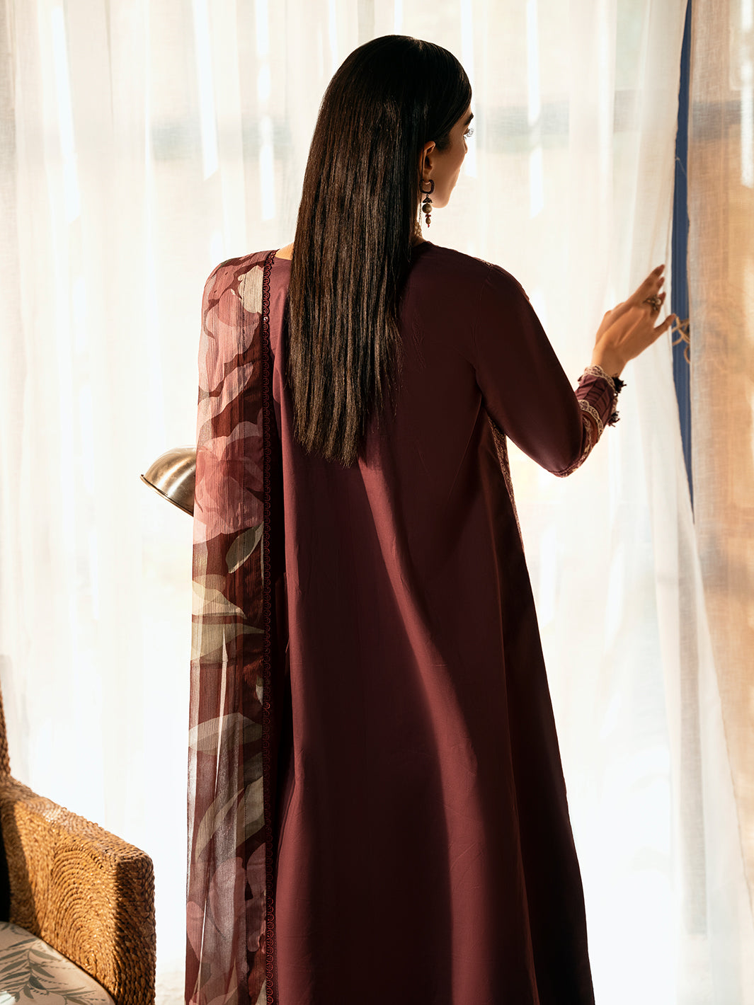 Izel | Dastak Luxury Lawn | TABEER -  Izel Ladies Clothes - Original Designer Dress - House of Maryam