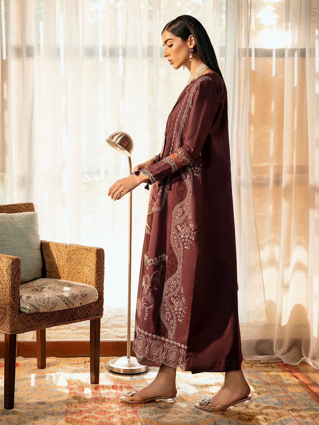 Izel | Dastak Luxury Lawn | TABEER -  Izel Ladies Clothes - Original Designer Dress - House of Maryam