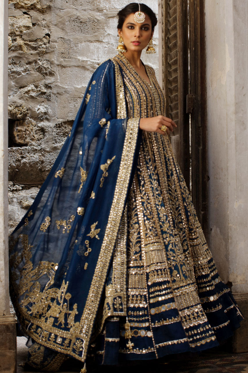 Nida Azwer | Hazaribagh Heirlooms | Teal Bridal