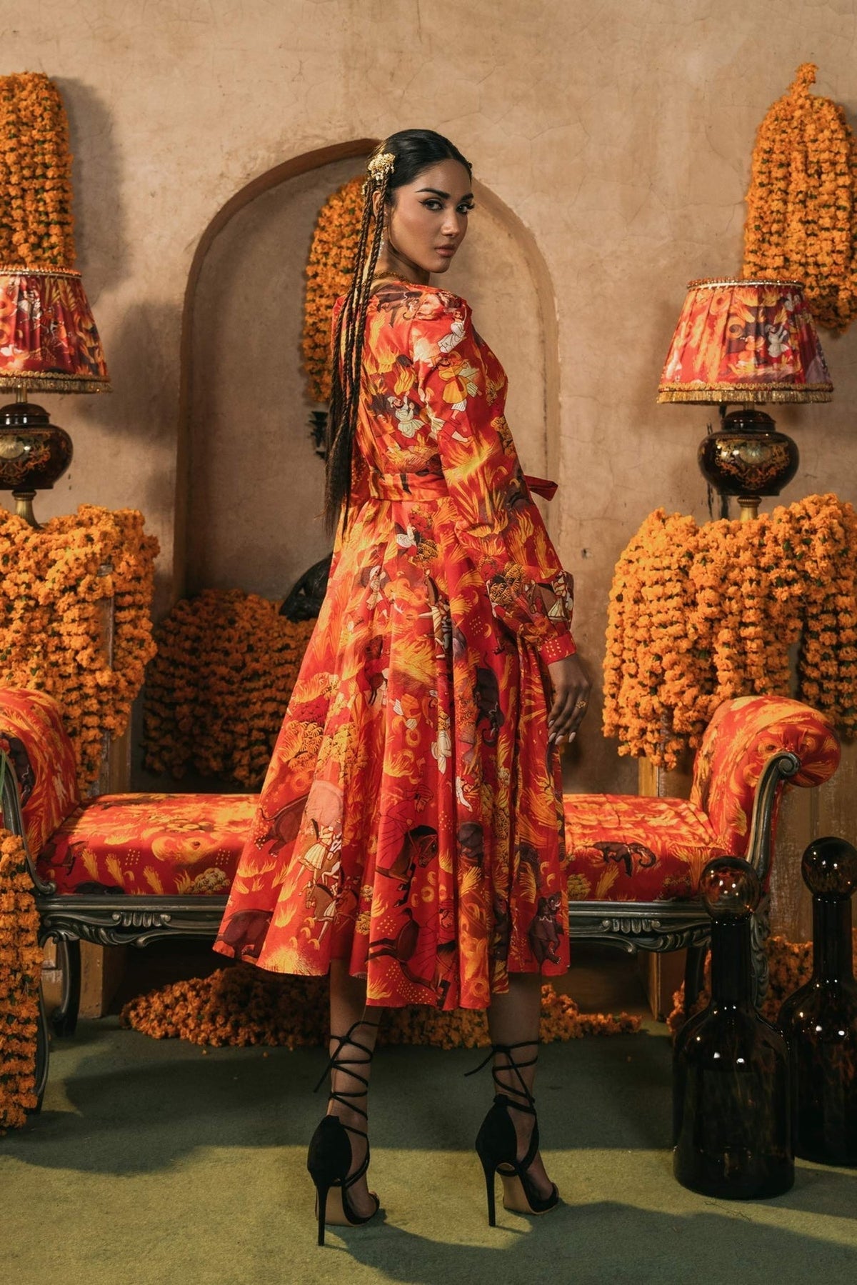 Fahad Hussayn | Lawn Banger | Toranj -  Fahad Hussayn Ladies Clothes - Original Designer Dress - House of Maryam