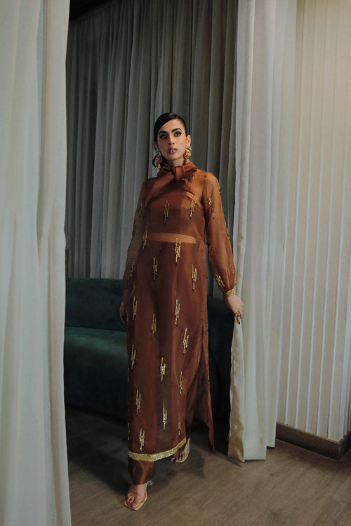 Saira Rizwan | Riona Luxury Formals | Coco A by Designer Saira Rizwan - House of Maryam - Pakistani Designer Ethnic Wear in {{ shop.shopifyCountryName }}