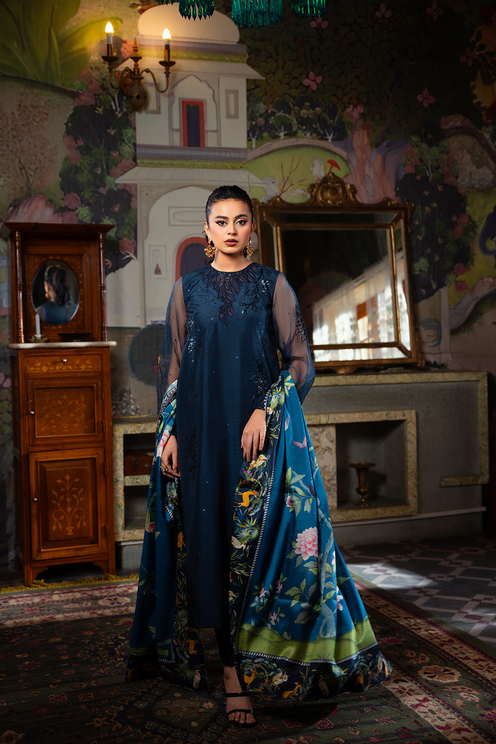 Saira Rizwan | Dahini Silk Pret | SIAN -SRLP03-25 -  Saira Rizwan Ladies Clothes - Original Designer Dress - House of Maryam