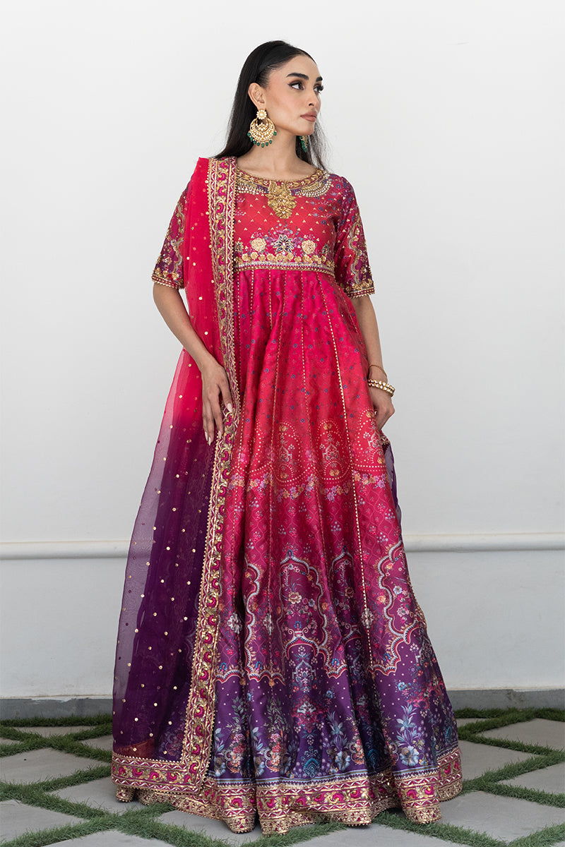 Mina Hassan | Formal Dholki Collection | Mehru -  Mina Hassan Ladies Clothes - Original Designer Dress - House of Maryam