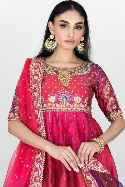 Mina Hassan | Formal Dholki Collection | Mehru -  Mina Hassan Ladies Clothes - Original Designer Dress - House of Maryam