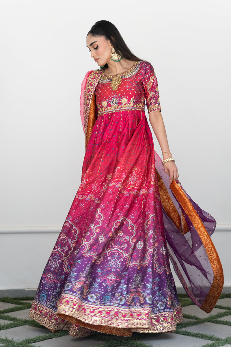 Mina Hassan | Formal Dholki Collection | Mehru -  Mina Hassan Ladies Clothes - Original Designer Dress - House of Maryam