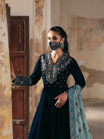 Flossie | Siara Velvet Formals | V-101 -  Flossie Ladies Clothes - Original Designer Dress - House of Maryam