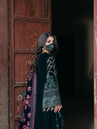 Flossie | Siara Velvet Formals | V-102 - A -  Flossie Ladies Clothes - Original Designer Dress - House of Maryam