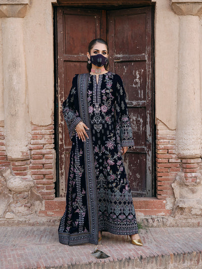 Flossie | Siara Velvet Formals | V-104 - A -  Flossie Ladies Clothes - Original Designer Dress - House of Maryam