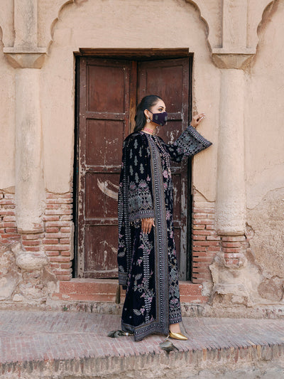 Flossie | Siara Velvet Formals | V-104 - A -  Flossie Ladies Clothes - Original Designer Dress - House of Maryam
