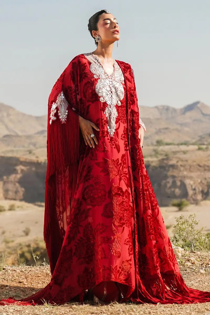 Sana Safinaz | Winter Luxury 23 | V231-001-DD -  Sana Safinaz Luxury - Original Designer Dress - House of Maryam
