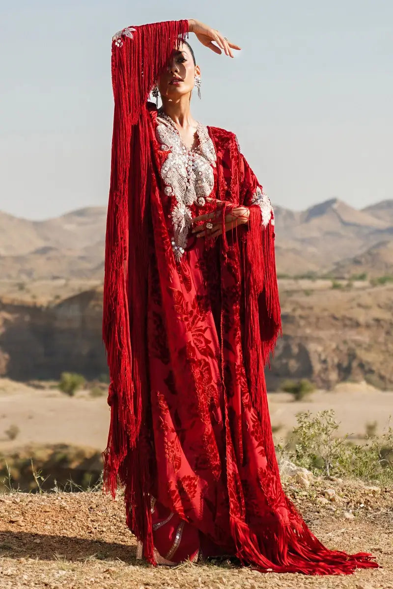 Sana Safinaz | Winter Luxury 23 | V231-001-DD -  Sana Safinaz Luxury - Original Designer Dress - House of Maryam
