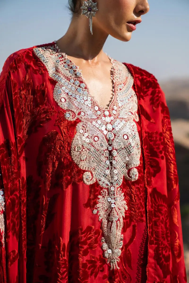 Sana Safinaz | Winter Luxury 23 | V231-001-DD -  Sana Safinaz Luxury - Original Designer Dress - House of Maryam