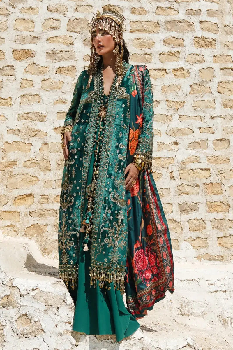 Sana Safinaz | Winter Luxury 23 | V231-002-CP -  Sana Safinaz Luxury - Original Designer Dress - House of Maryam