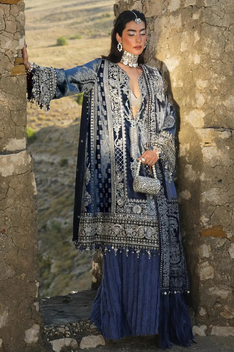 Sana Safinaz | Winter Luxury 23 | V231-005-CP -  Sana Safinaz Luxury - Original Designer Dress - House of Maryam