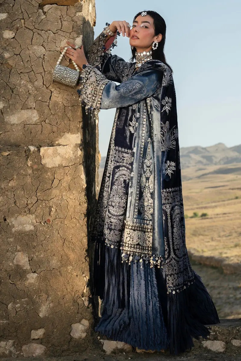 Sana Safinaz | Winter Luxury 23 | V231-005-CP -  Sana Safinaz Luxury - Original Designer Dress - House of Maryam