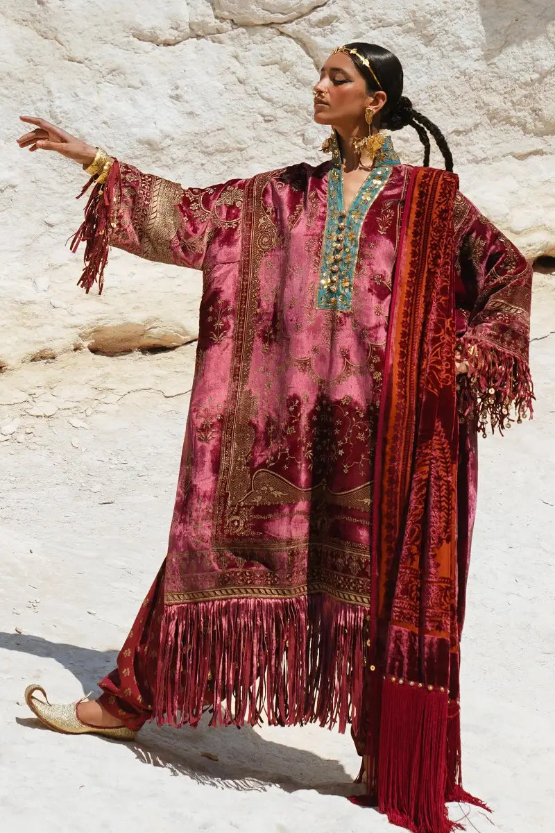 Sana Safinaz | Winter Luxury 23 | V231-006-CO -  Sana Safinaz Luxury - Original Designer Dress - House of Maryam