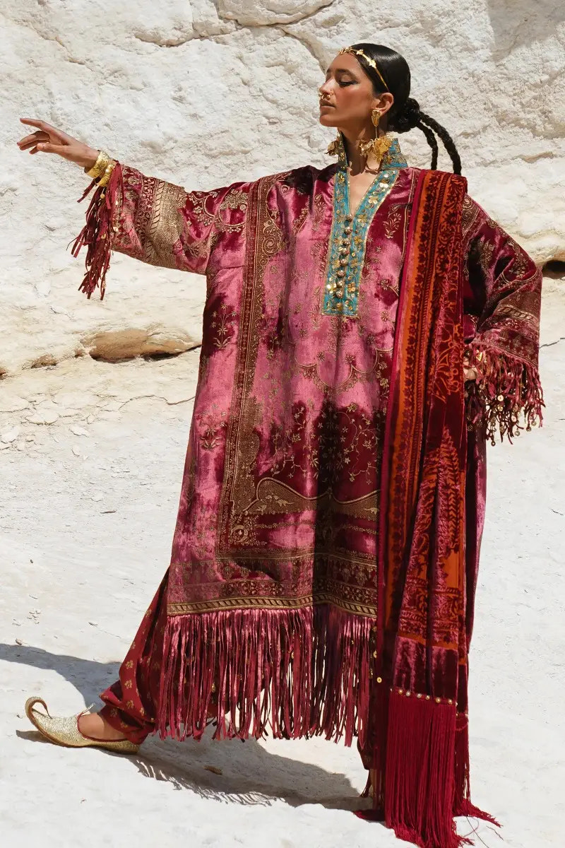 Sana Safinaz | Winter Luxury 23 | V231-006-CO -  Sana Safinaz Luxury - Original Designer Dress - House of Maryam