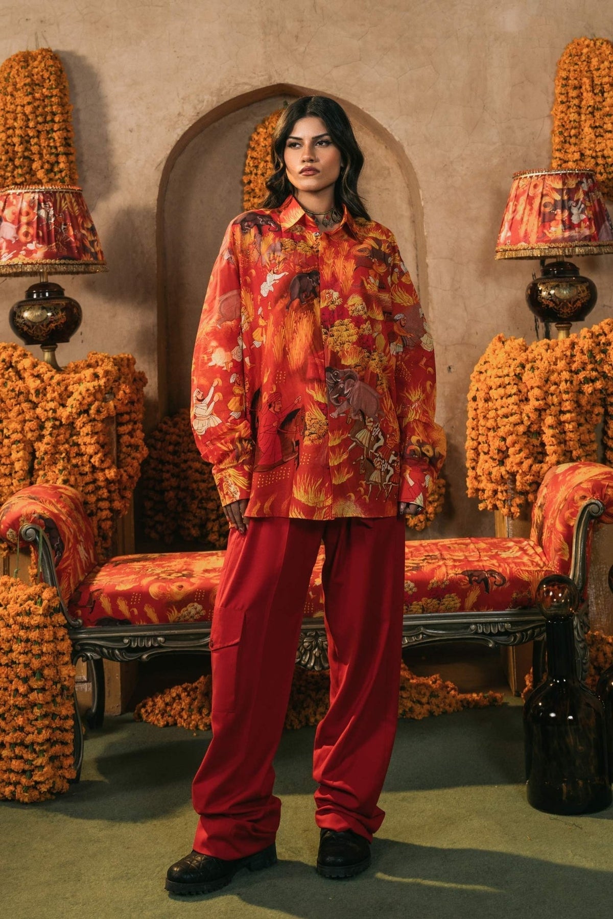 Fahad Hussayn | Lawn Banger | Vameq -  Fahad Hussayn Ladies Clothes - Original Designer Dress - House of Maryam