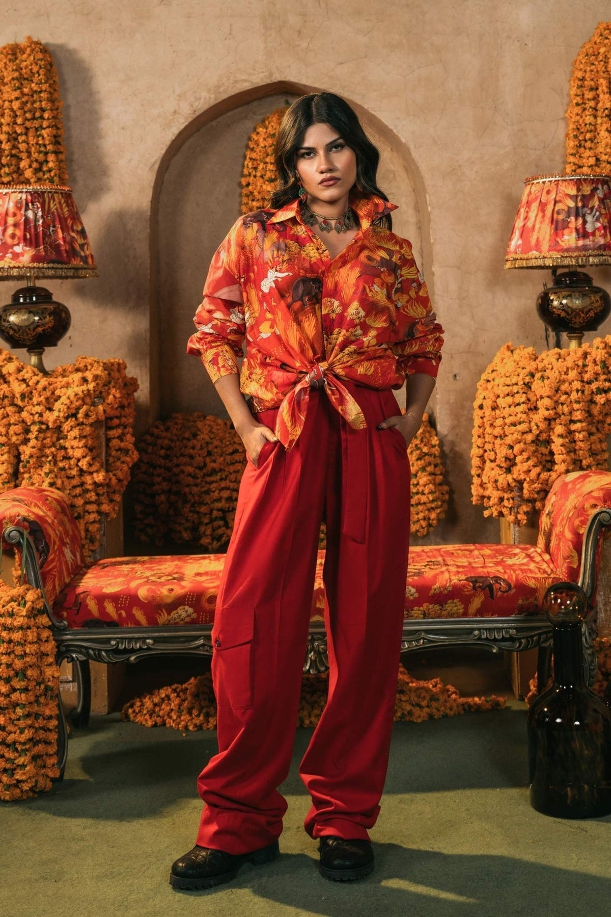 Fahad Hussayn | Lawn Banger | Vameq -  Fahad Hussayn Ladies Clothes - Original Designer Dress - House of Maryam
