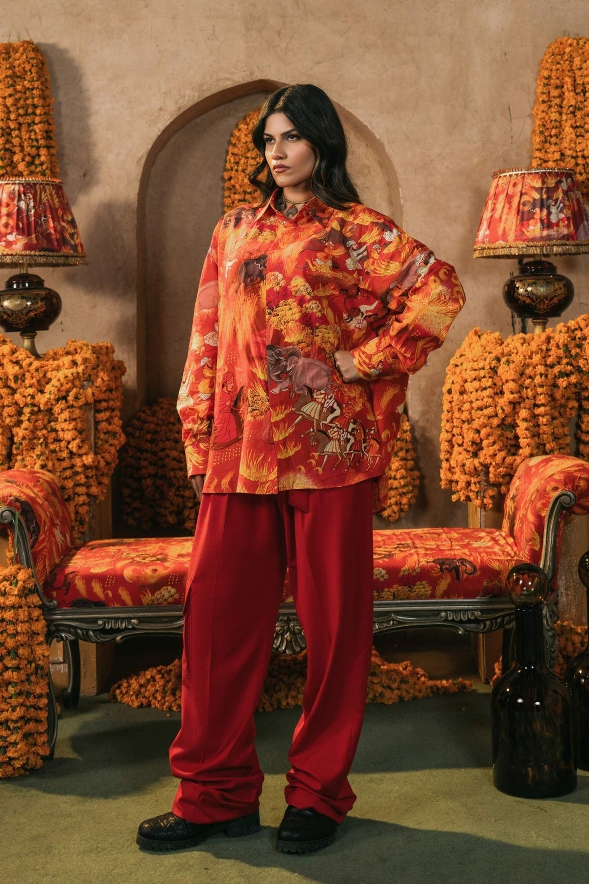 Fahad Hussayn | Lawn Banger | Vameq -  Fahad Hussayn Ladies Clothes - Original Designer Dress - House of Maryam