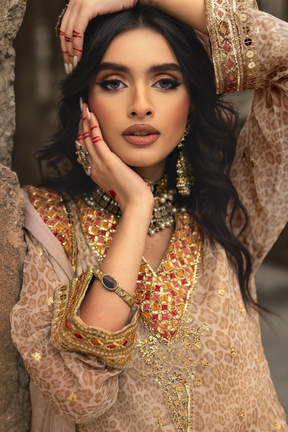 Charizma | Vasl Chiffon Collection | VSL25-13 -  Charzima Ladies Clothes - Original Designer Dress - House of Maryam