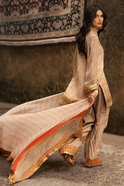 Charizma | Vasl Chiffon Collection | VSL25-13 -  Charzima Ladies Clothes - Original Designer Dress - House of Maryam