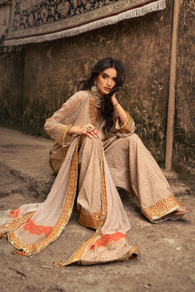 Charizma | Vasl Chiffon Collection | VSL25-13 -  Charzima Ladies Clothes - Original Designer Dress - House of Maryam