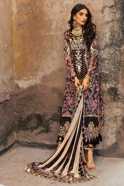 Charizma | Vasl Chiffon Collection | VSL25-09 -  Charizma Ladies Clothes - Original Designer Dress - House of Maryam