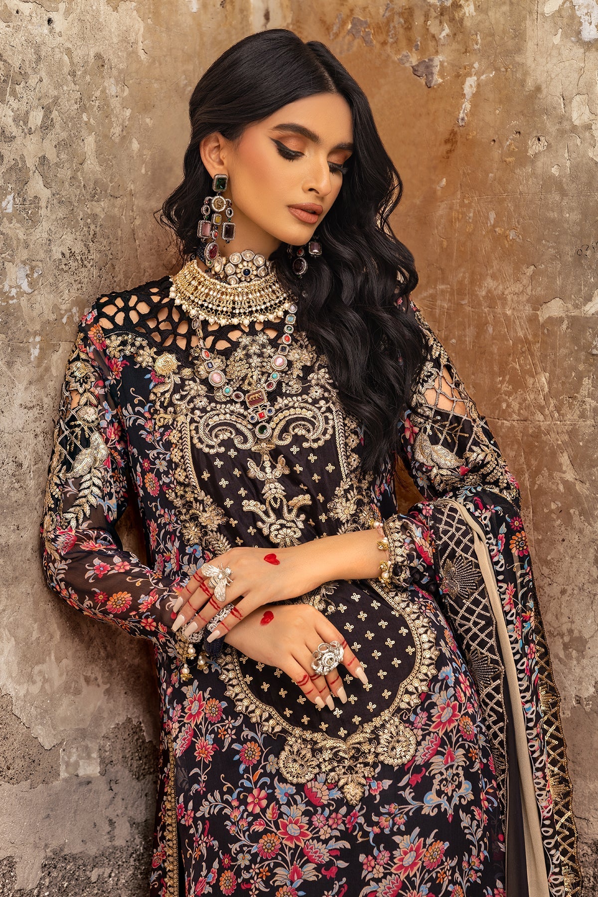 Charizma | Vasl Chiffon Collection | VSL25-09 -  Charizma Ladies Clothes - Original Designer Dress - House of Maryam